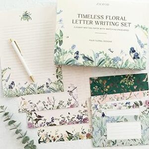 Beautiful Stationery Set with Envelopes